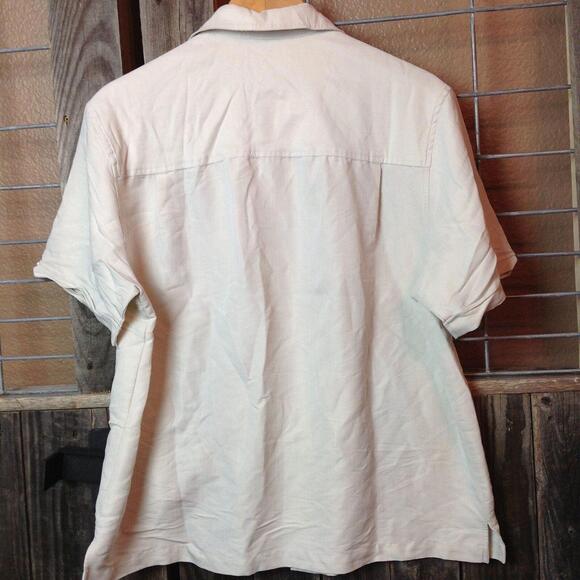 Cubavera Men's Size M Shirt Button Front Embroidered - Picture 3 of 3